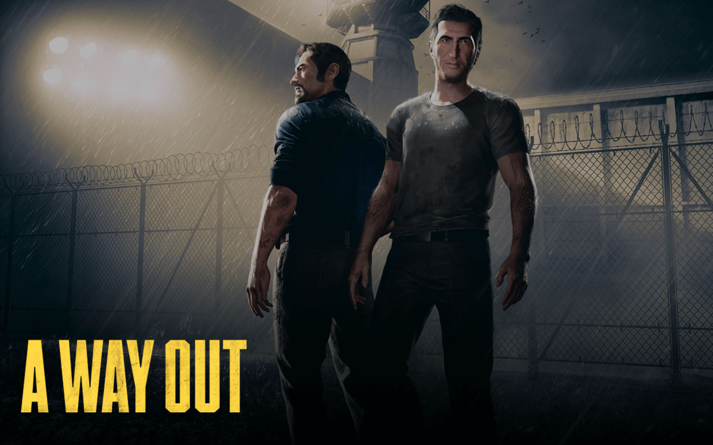 Covert art for the game 'A Way Out'